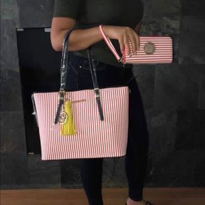 MK bag and wallet set